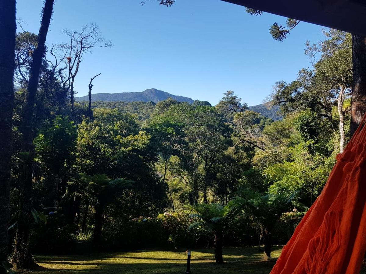 Hotel Chalé com vista para as montanhas PARAISO DAS ARAUCARIAS à Monteverde Extérieur photo