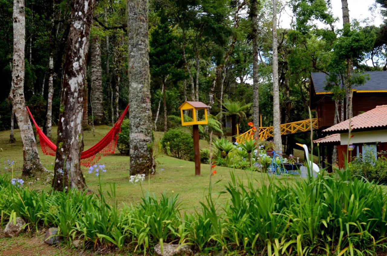 Hotel Chalé com vista para as montanhas PARAISO DAS ARAUCARIAS à Monteverde Extérieur photo