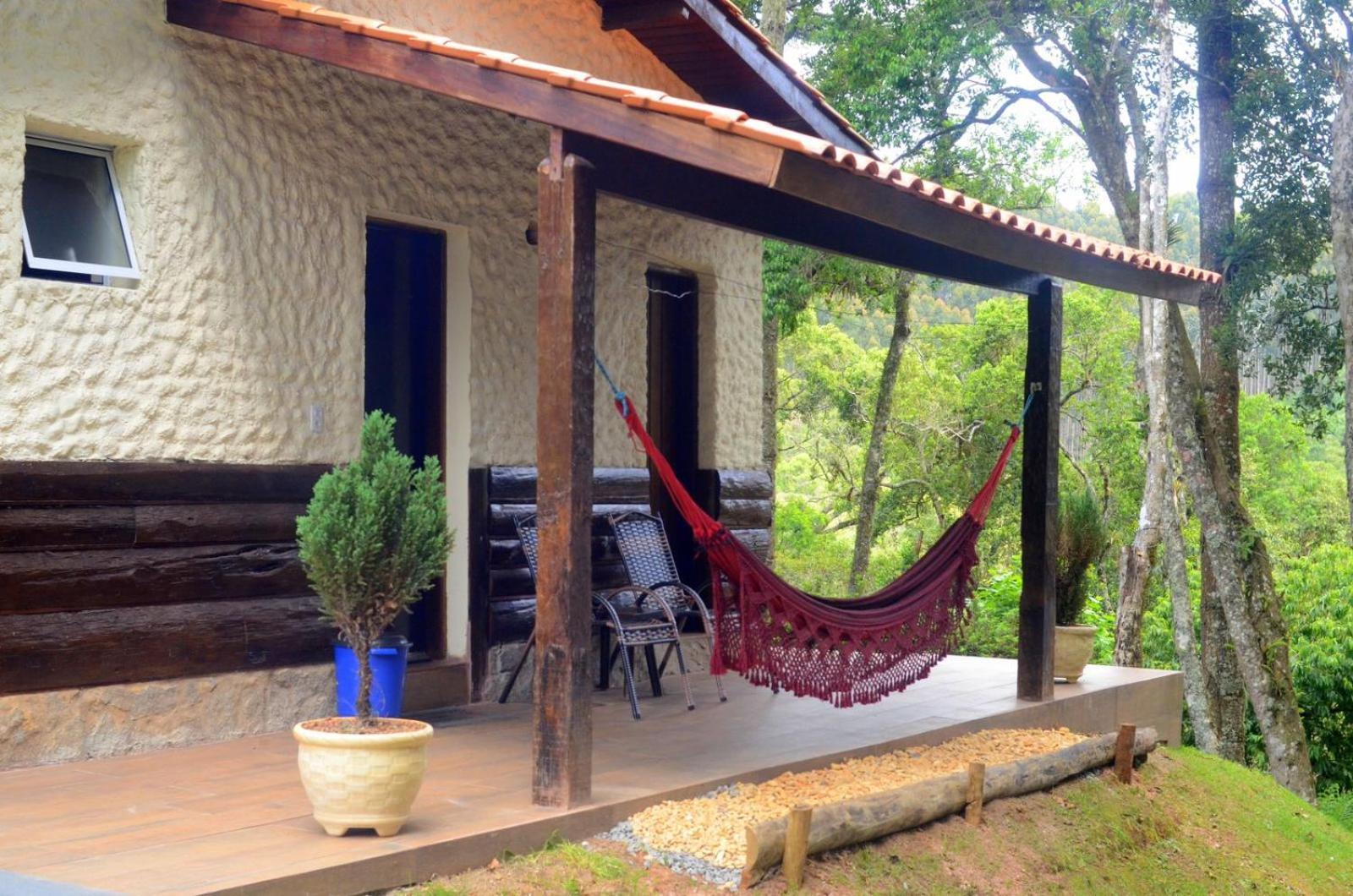 Hotel Chalé com vista para as montanhas PARAISO DAS ARAUCARIAS à Monteverde Extérieur photo