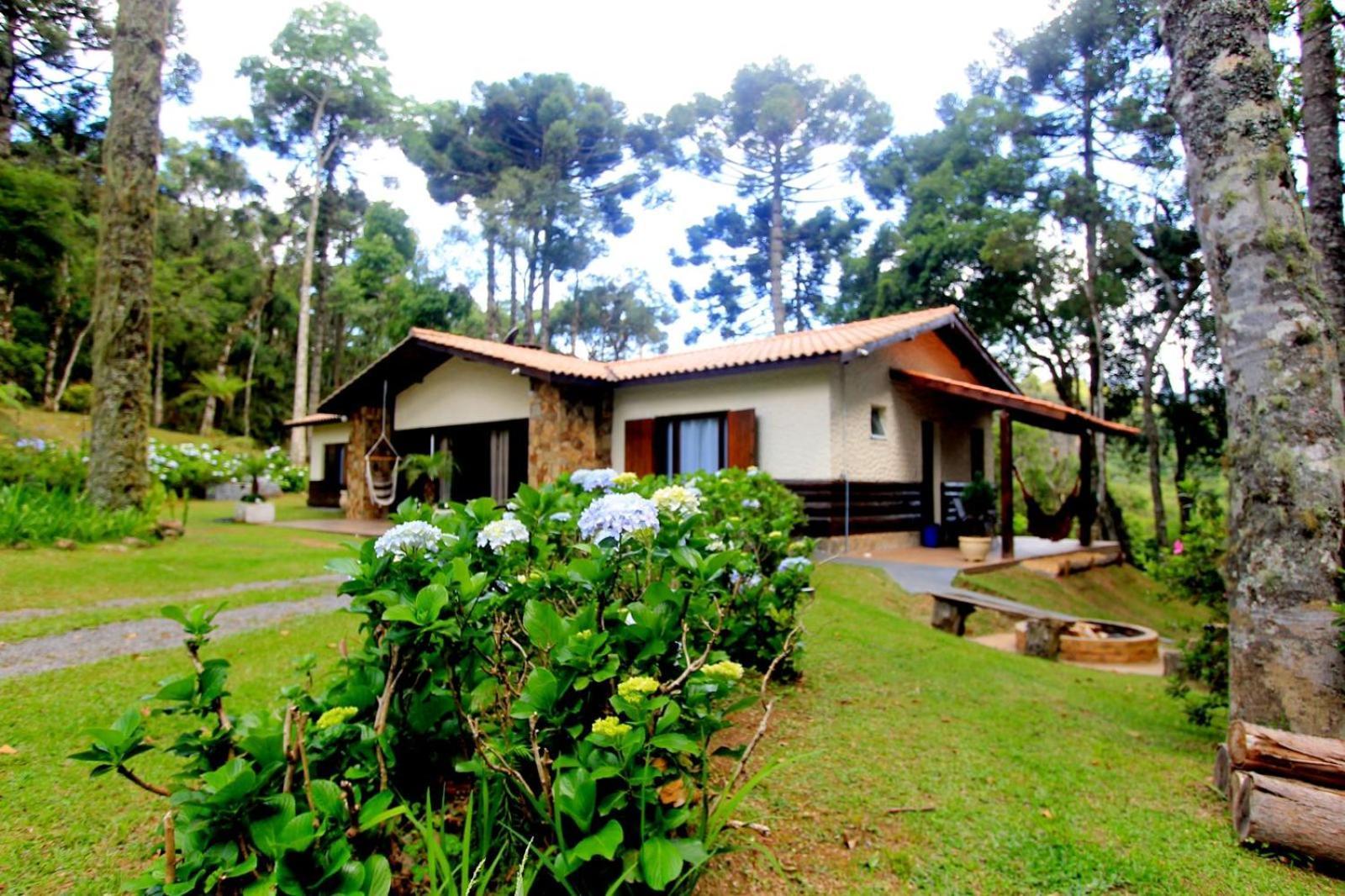 Hotel Chalé com vista para as montanhas PARAISO DAS ARAUCARIAS à Monteverde Extérieur photo