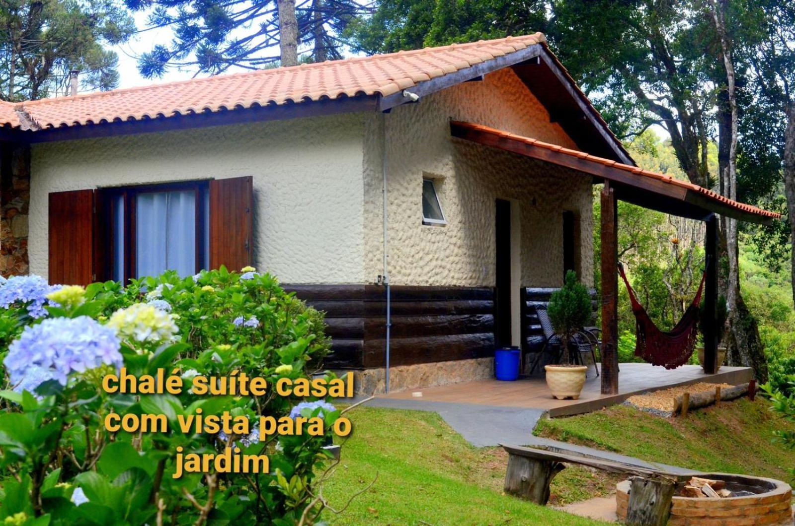 Hotel Chalé com vista para as montanhas PARAISO DAS ARAUCARIAS à Monteverde Extérieur photo