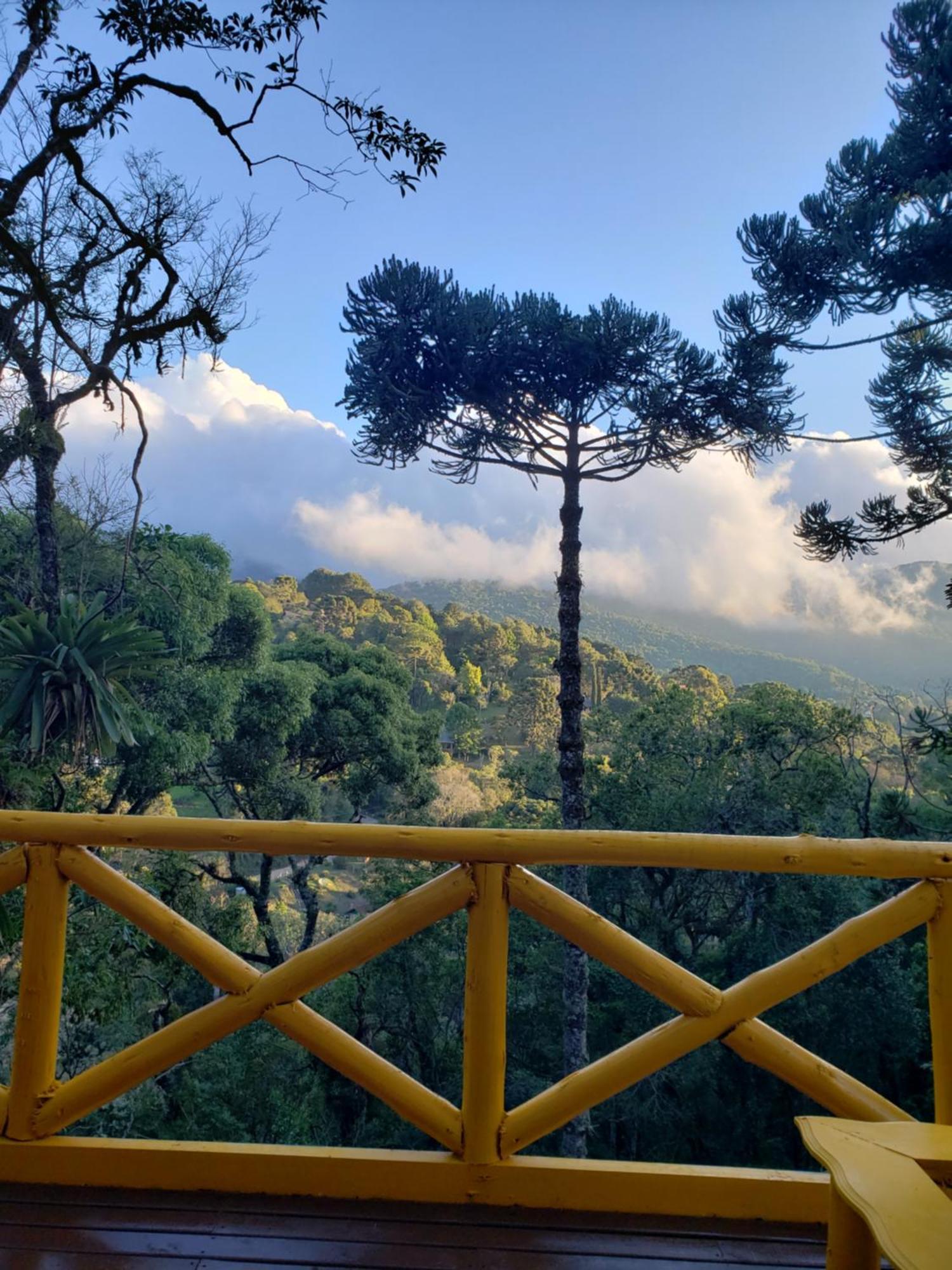 Hotel Chalé com vista para as montanhas PARAISO DAS ARAUCARIAS à Monteverde Extérieur photo