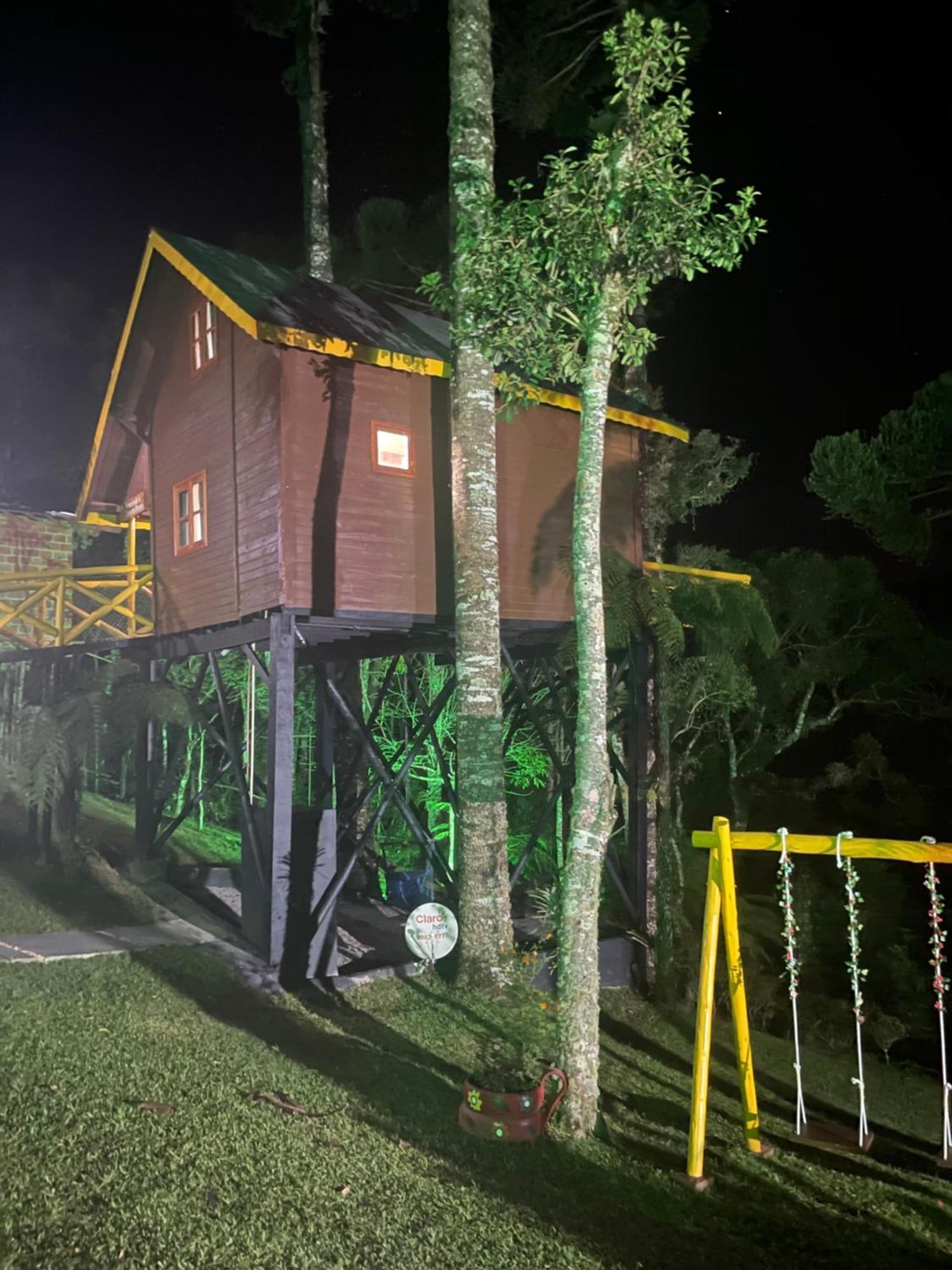 Hotel Chalé com vista para as montanhas PARAISO DAS ARAUCARIAS à Monteverde Extérieur photo